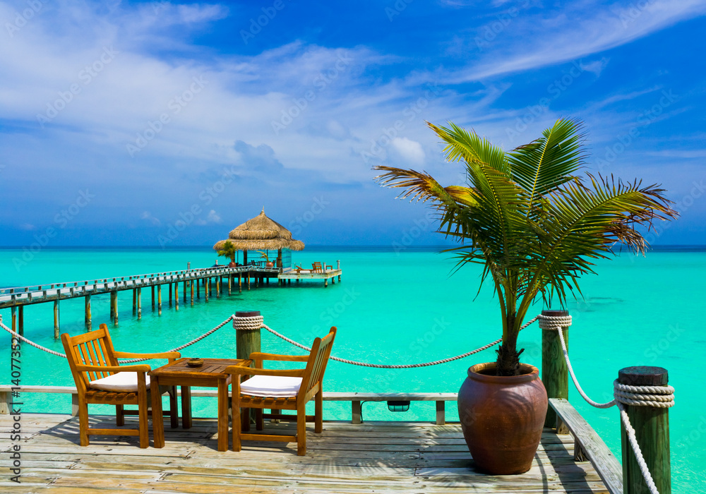 Cafe on the beach