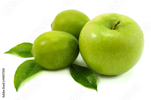 Apple and lime.