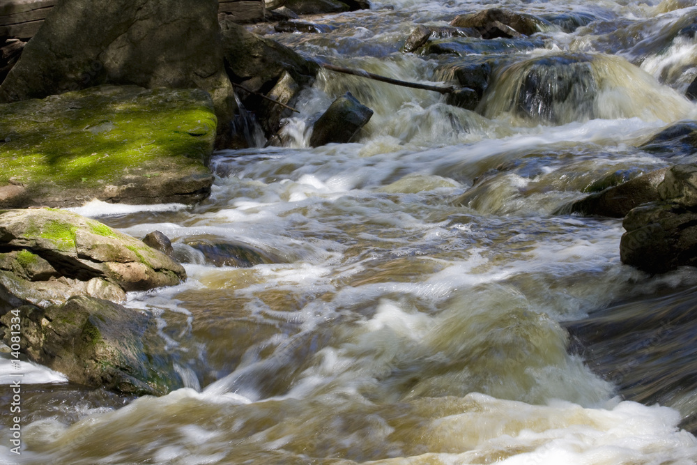 Stream at bottom of Waterdown Falls Stream at bottom of Waterdown Falls