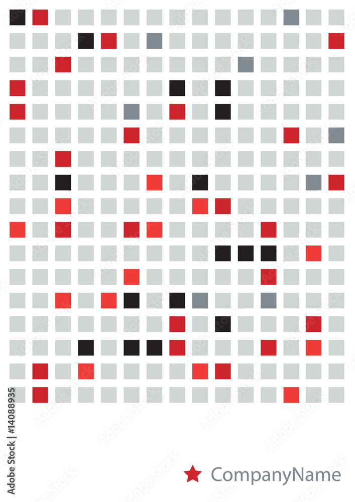 Fototapeta premium Colorful mosaic business notebook cover