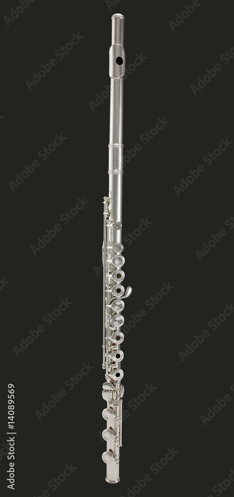 Soprano Flute on Black