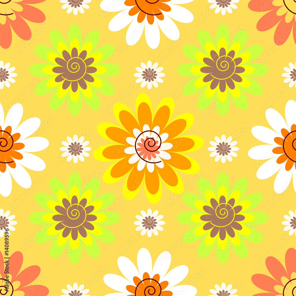 Abstract seamless floral pastel pattern Abstract seamless floral pastel pattern