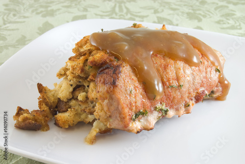 Stuffed pork chop