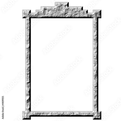 3D Stone Frame