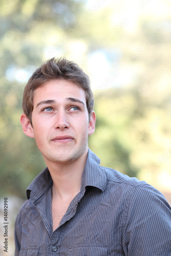 Portrait of a handsome young man Portrait of a handsome young man