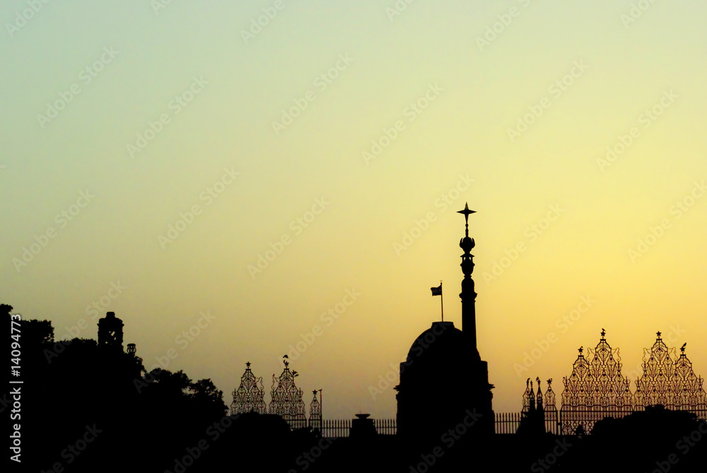 Rashtrapati Bhavan - the President House of India