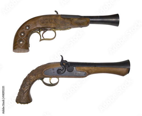 Old pistols