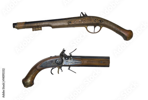 Old pistols