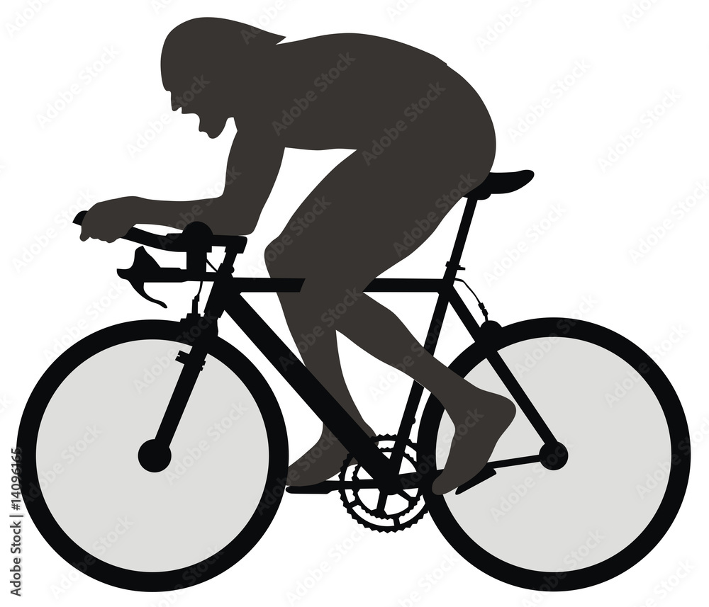 Obraz premium Bicyclist