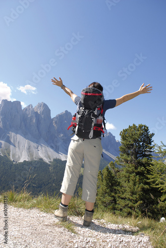 bergwelt naturerlebnis bei wandern