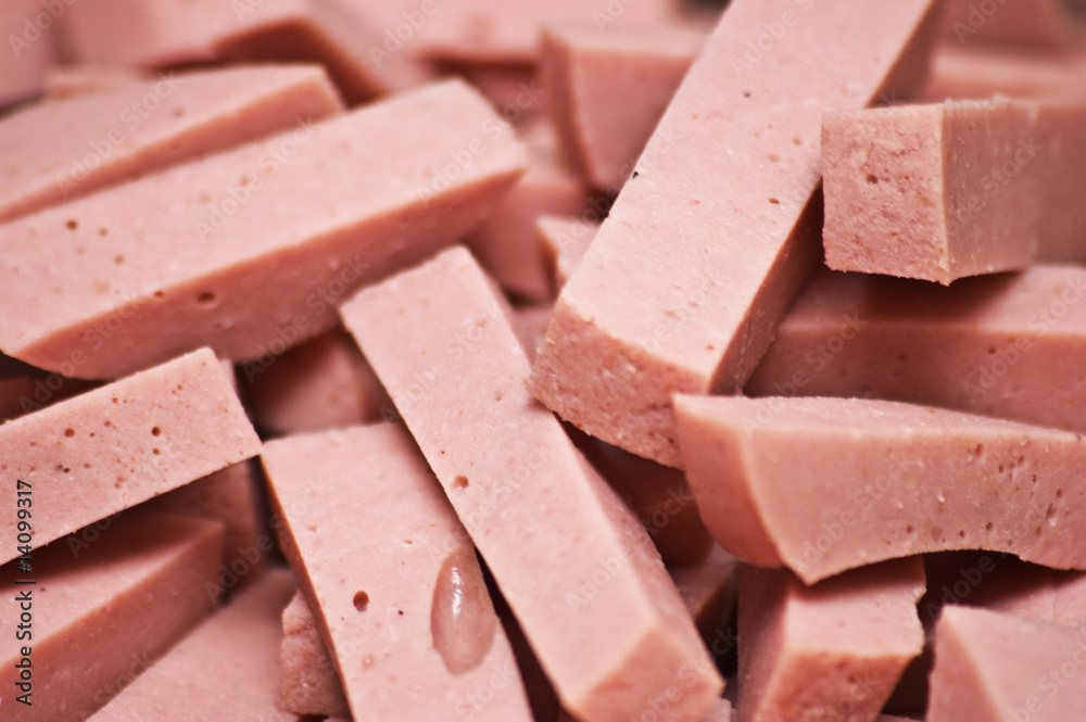 Chopped sausages Chopped sausages