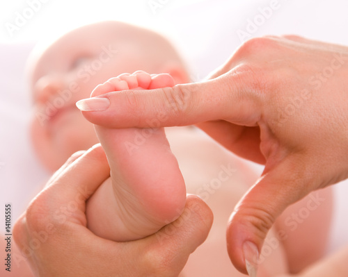 Fußmassage für Baby´s