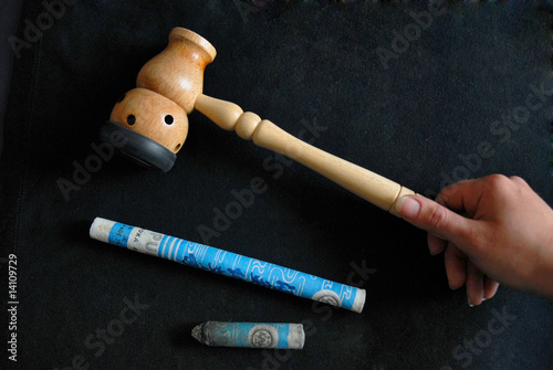 Alternative Therapy: acupunture set tools