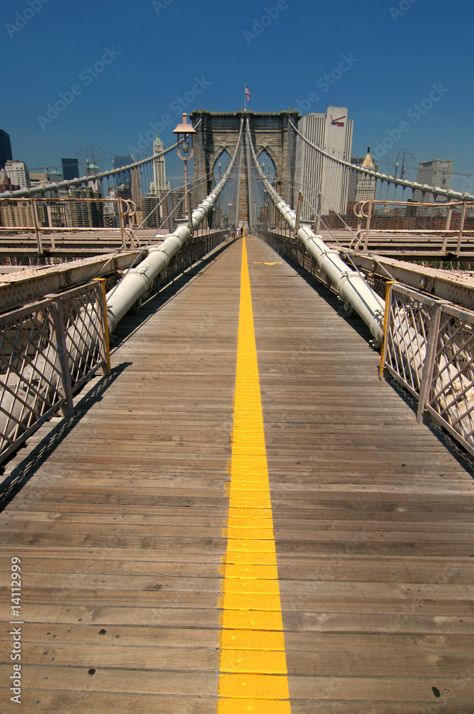 Fototapeta premium Brooklyn Bridge_USA