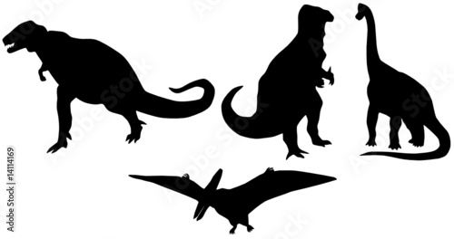 Illustration of dinosaurs
