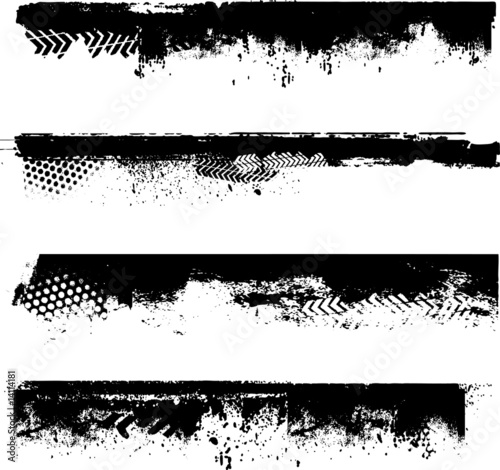 Grunge elements - ideal for borders