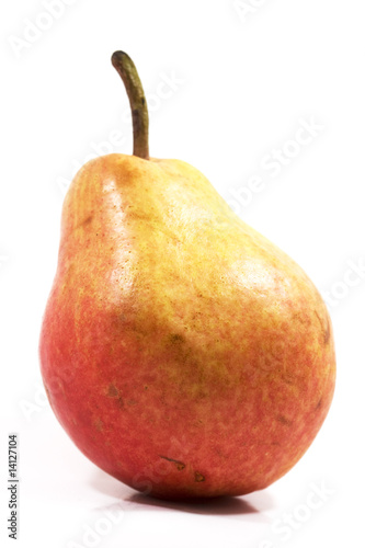pear isolated in white background..