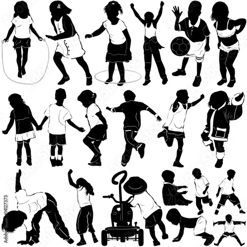 kids set vector