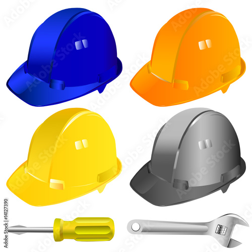 hard hat vector
