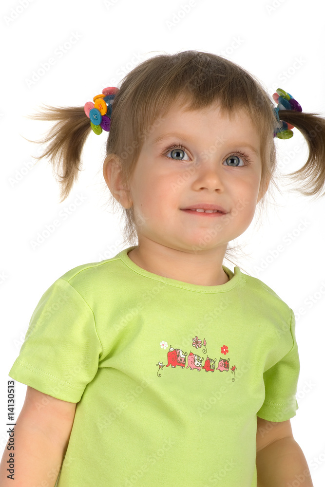 Cute little girl Cute little girl