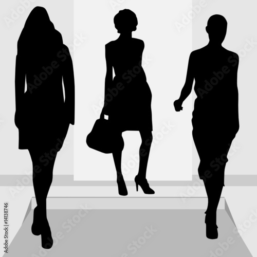 silhouette fashion revue