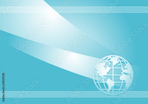 Blue vector background