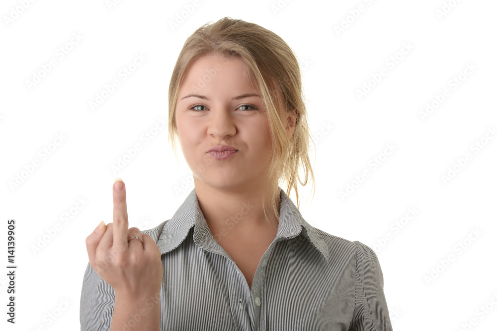 Portrait of young woman (student or businesswoman) Portrait of young woman (student or businesswoman)