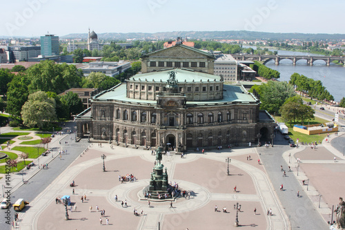 Semperoper Dresden Panorama