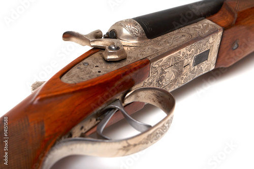 old-fashioned rifle