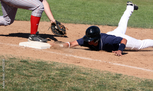 Obraz na płótnie baseball action