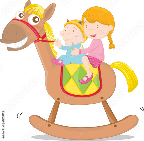 girl riding a horse
