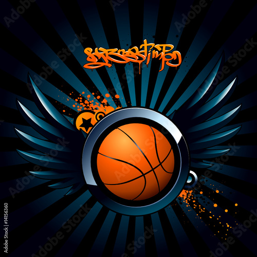 Basketball modern image