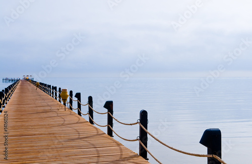 Fotografie, Tablou sea footbridge