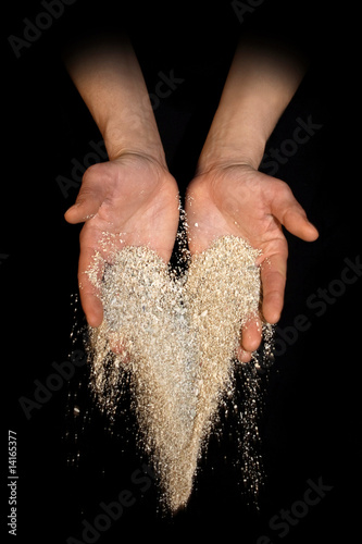 herz aus sand