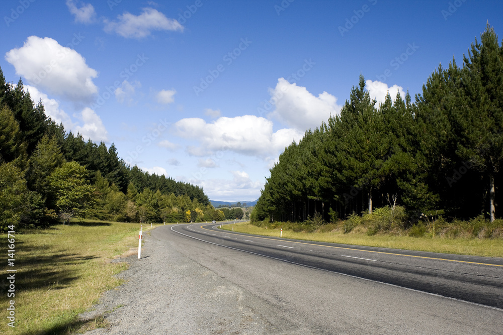 Highway in Rural Area