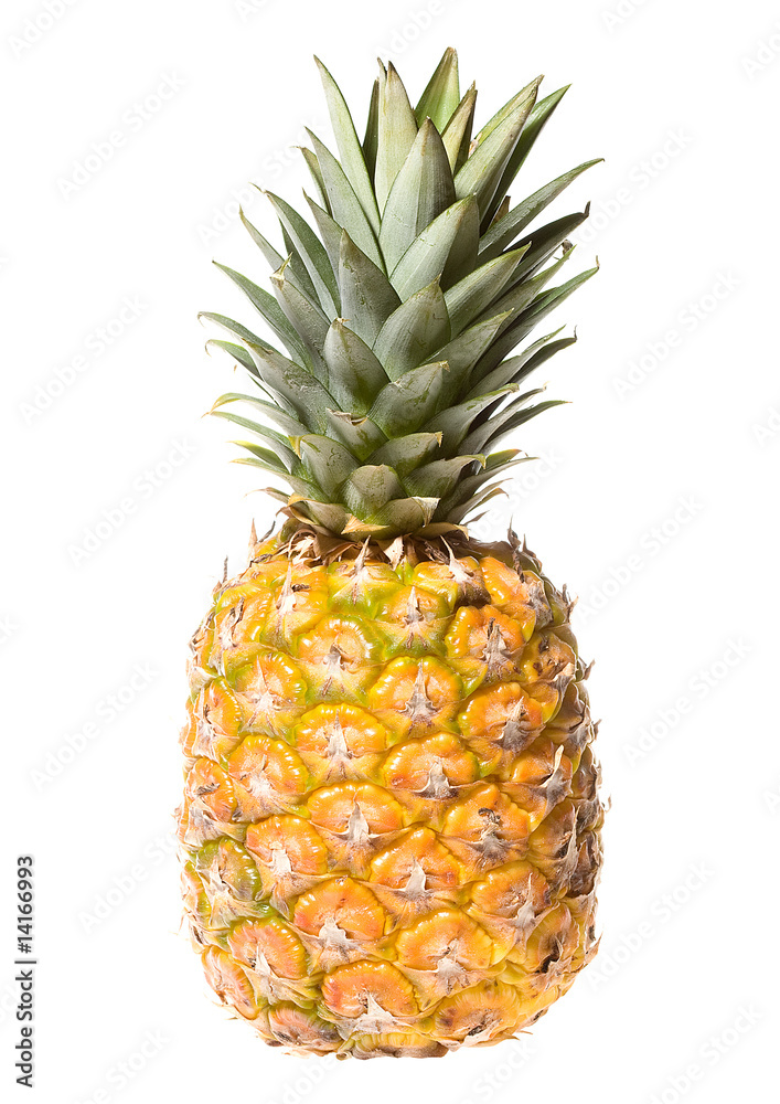 Fresh pineapple isolated on white background Fresh pineapple isolated on white background