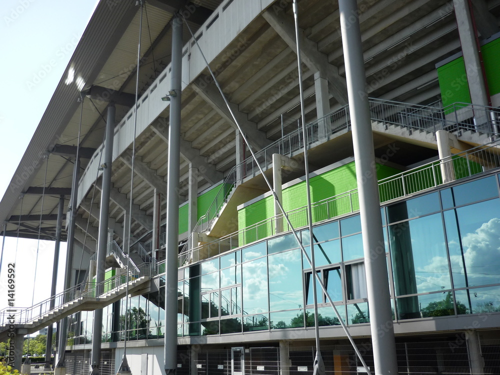 Naklejka premium Fassade Arena Wolfsburg
