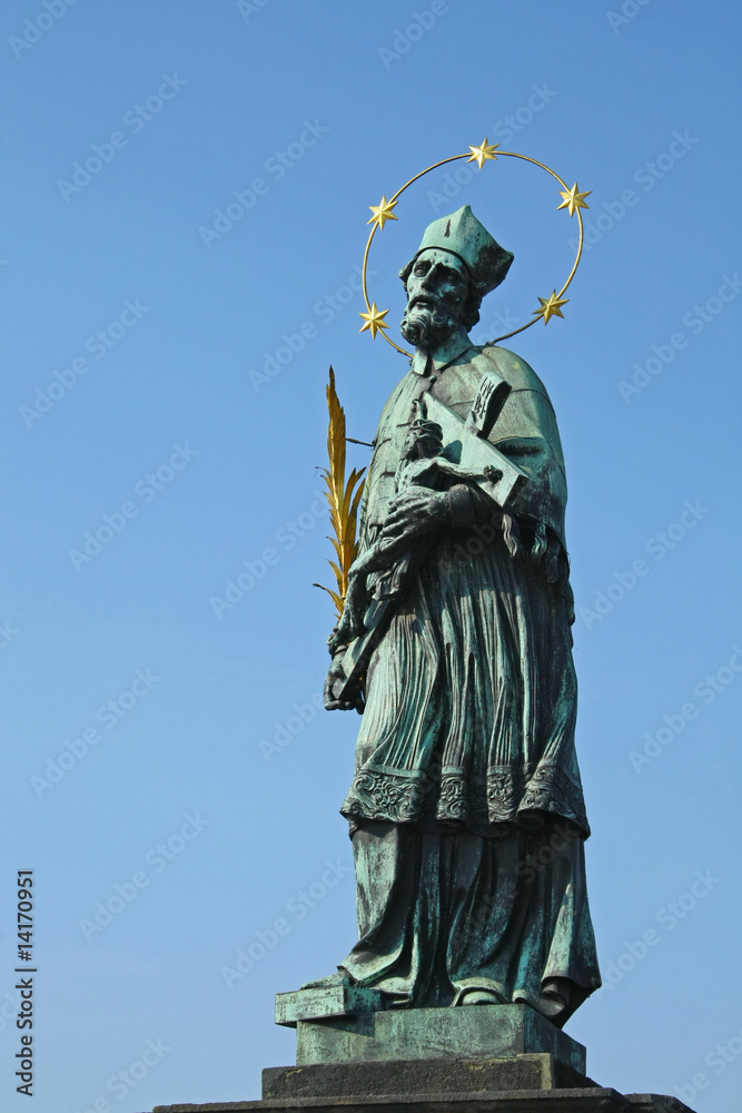Statue on the Charles Bridge