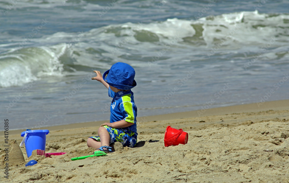 Child on Beach Child on Beach