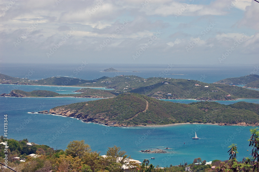 Views From A St.Thomas Mountain Top