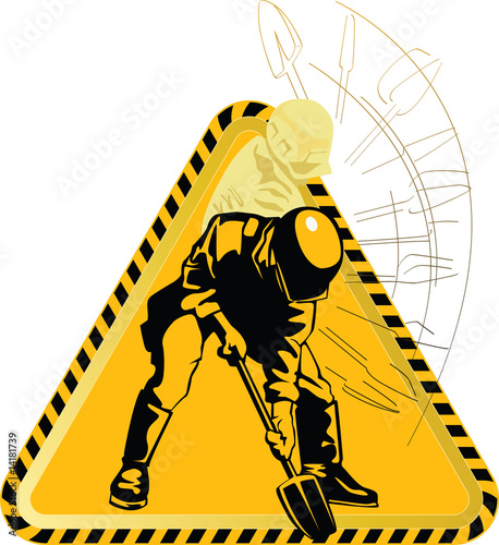 Under construction for internet web page, The builder