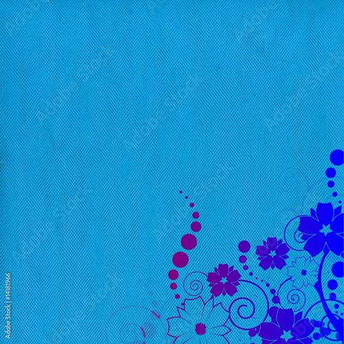 fond bleu et overlay dégradé