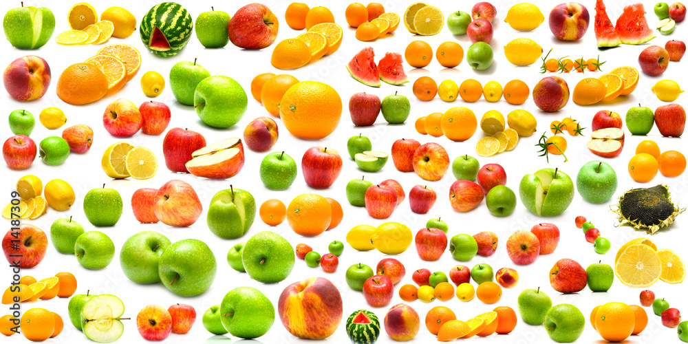 collage from fruits and vegetables 2 collage from fruits and vegetables 2