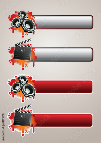Entertainment Banner Set 2