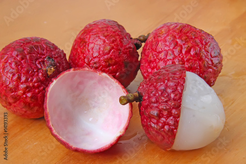 Lychee fruits photo