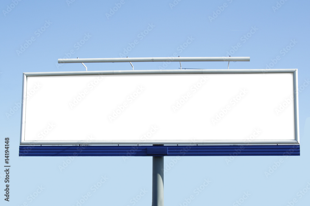 Obraz premium Empty Billboard