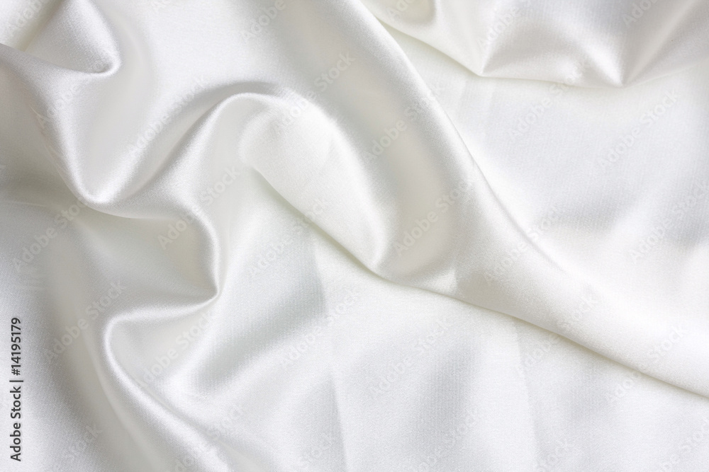 Obraz premium white silk can use as background