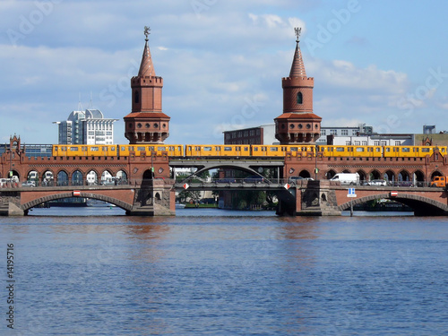 Canvas Print Oberbaumbrücke