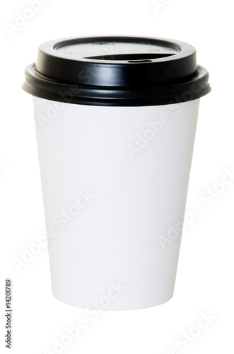 Coffee Cup For The Road Isolated