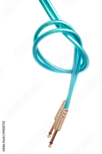 a guitar instrumental jack mono cable